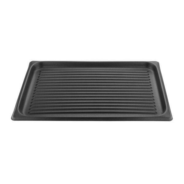 Vogue Ridged Baking Sheet Aluminium - 530x325x30mm - Image 2