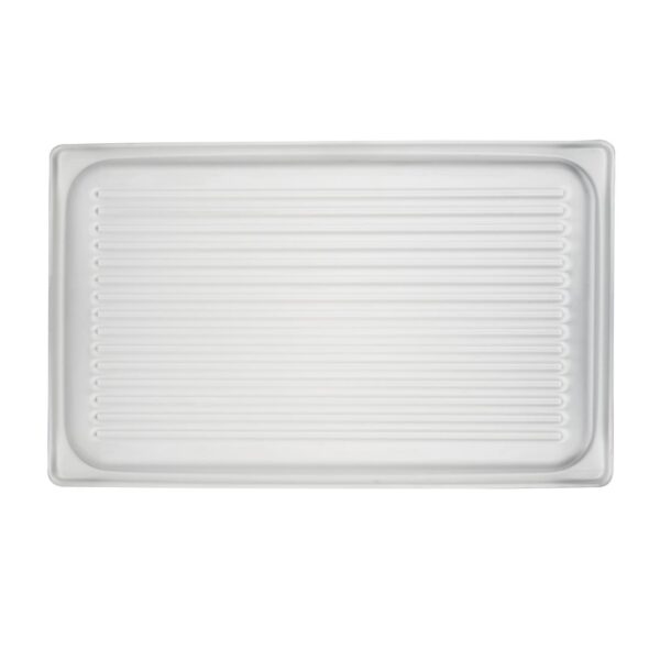 Vogue Ridged Baking Sheet Aluminium - 530x325x30mm - Image 5
