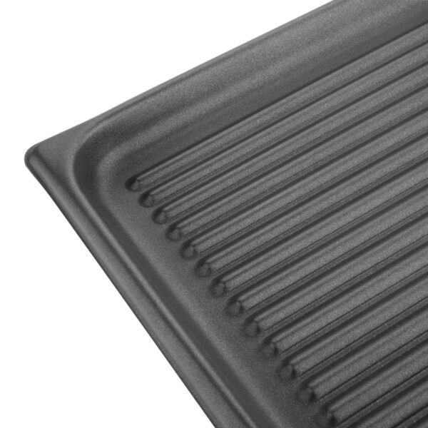 Vogue Ridged Baking Sheet Aluminium - 530x325x30mm - Image 6