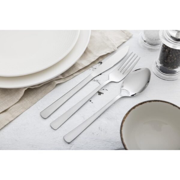 Olympia Clifton Dessert Spoon St/St (Box 12) - Image 7