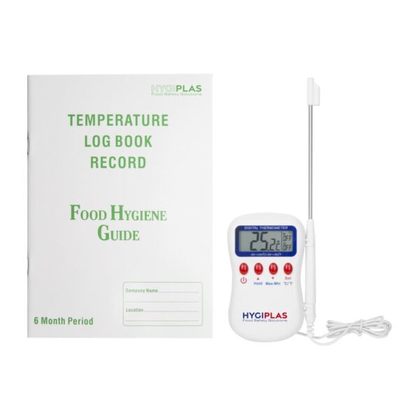 Multistem Thermometer F338 with Temperature Log Book J201 - Image 8