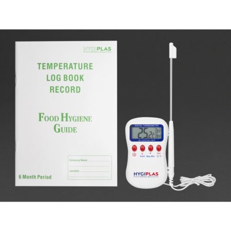 Multistem Thermometer F338 with Temperature Log Book J201