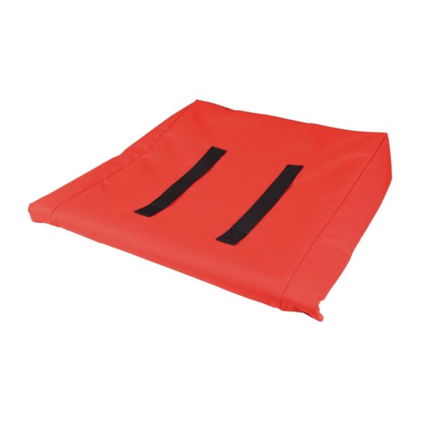 Vogue Insulated Pizza Delivery Bag Polyester - 130x470x550mm 5x18 1/2x21 1/2" - Image 3