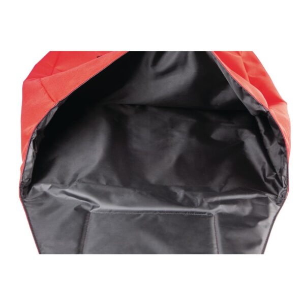 Vogue Insulated Pizza Delivery Bag Polyester - 130x470x550mm 5x18 1/2x21 1/2" - Image 4