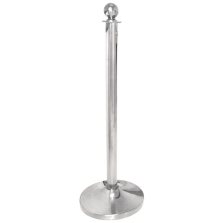 Bolero Ball Top St/St Barrier Post Polished Finish