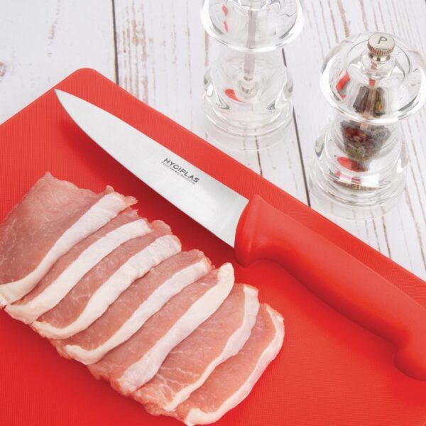 Hygiplas Thick Low Density Set of 6 Chopping Board Set 450x300x20mm - Image 4