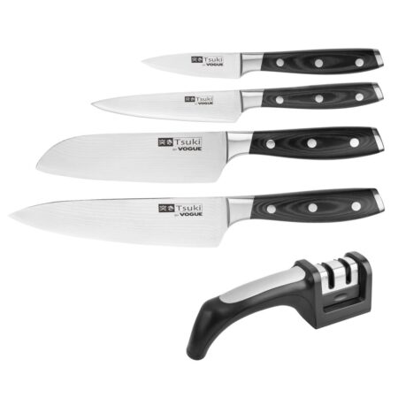 Tsuki Knife & Knife Sharpener Kit