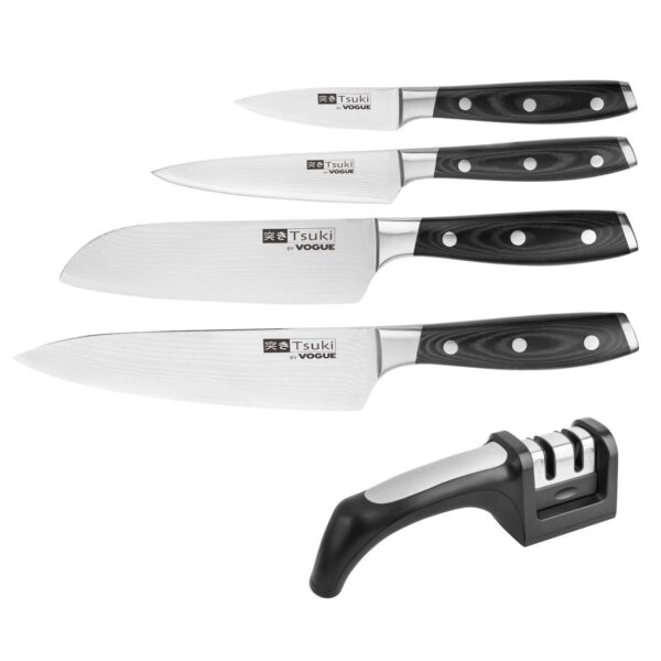 Tsuki Knife & Knife Sharpener Kit