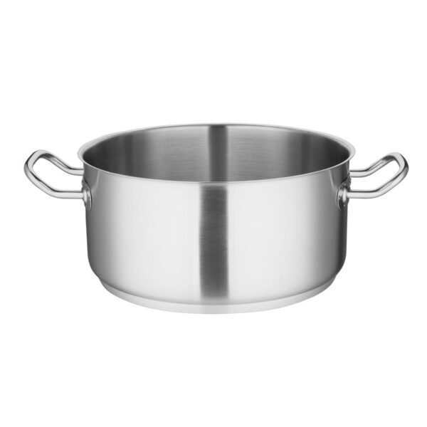 Vogue Casserole Pan St/St - 280mm 7 1/2Ltr 253fl oz - Image 2