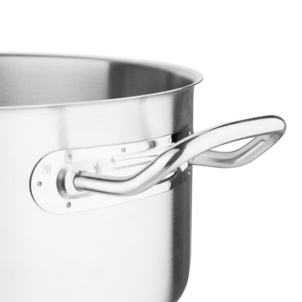 Vogue Casserole Pan St/St - 280mm 7 1/2Ltr 253fl oz - Image 4