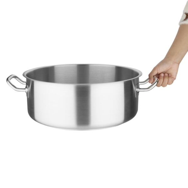 Vogue Casserole Pan St/St - 360mm 13Ltr 439fl oz - Image 3