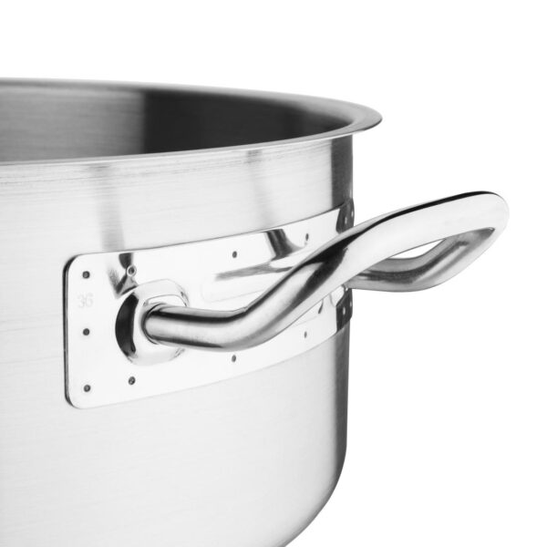 Vogue Casserole Pan St/St - 360mm 13Ltr 439fl oz - Image 4