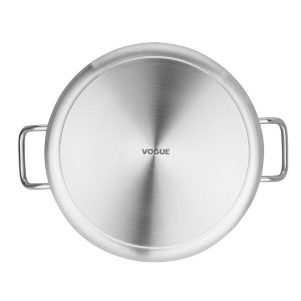 Vogue Casserole Pan St/St - 360mm 13Ltr 439fl oz - Image 6