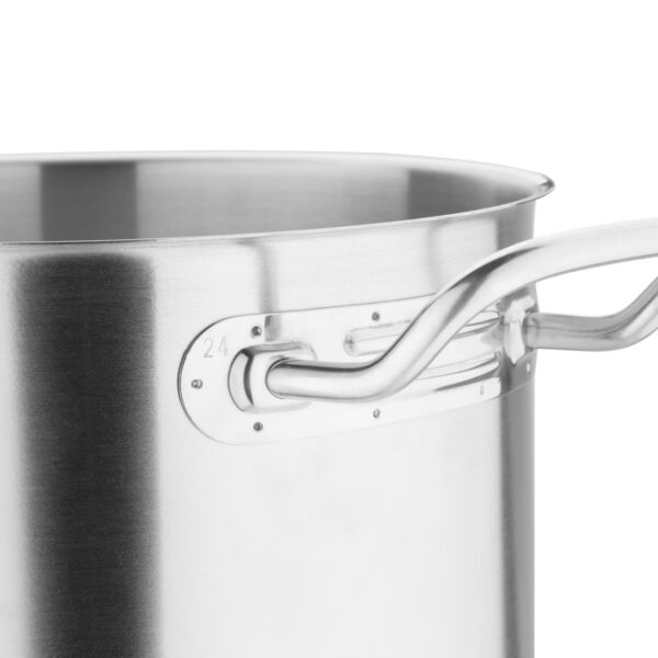 Vogue Deep Stockpot St/St - 240mm 10 1/2Ltr 355fl oz - Image 3