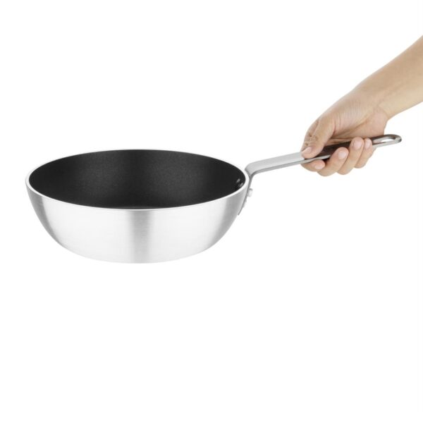Vogue Saute Pan Aluminium Non-stick Teflon Platinum Plus - 240x70mm (9.5x2.75") - Image 6