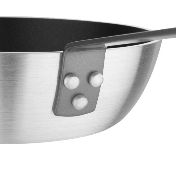 Vogue Saute Pan Aluminium Non-stick Teflon Platinum Plus - 240x70mm (9.5x2.75") - Image 3