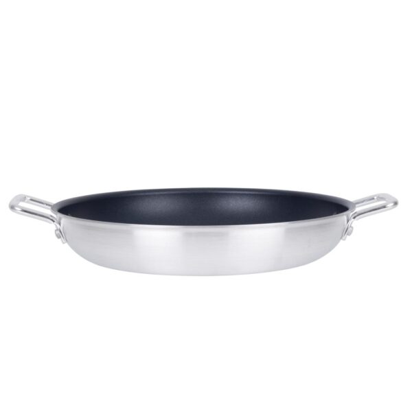 Vogue Paella Pan Aluminium Non-stick Teflon Platinum Plus - 350x65mm - Image 6
