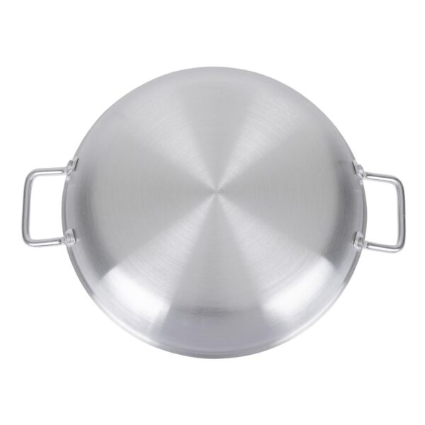 Vogue Paella Pan Aluminium Non-stick Teflon Platinum Plus - 350x65mm - Image 8