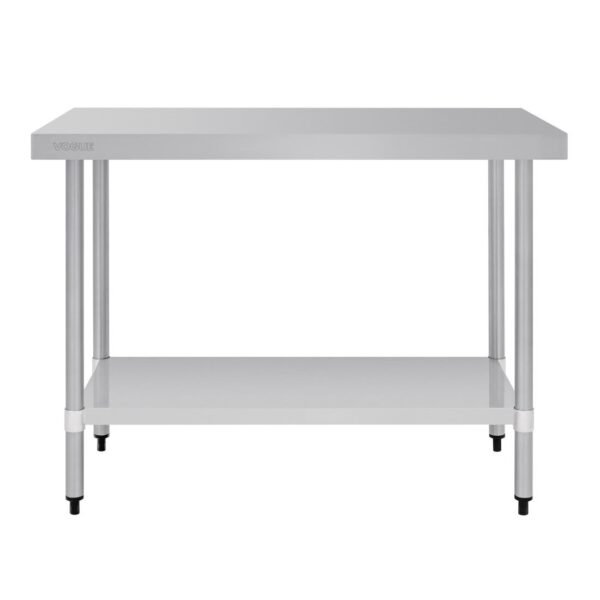 Vogue Table St/St - 1200x600mm 47x23 1/2" - Image 2