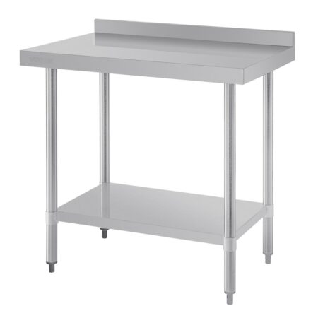 Vogue Wall Table St/St - 900x600mm 35 1/2x23 1/2" (60mm Upstand)