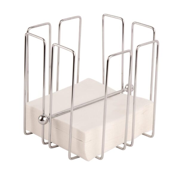 Olympia Wire Napkin Holder for approx 150 Napkins - 190x190x190mm - Image 3