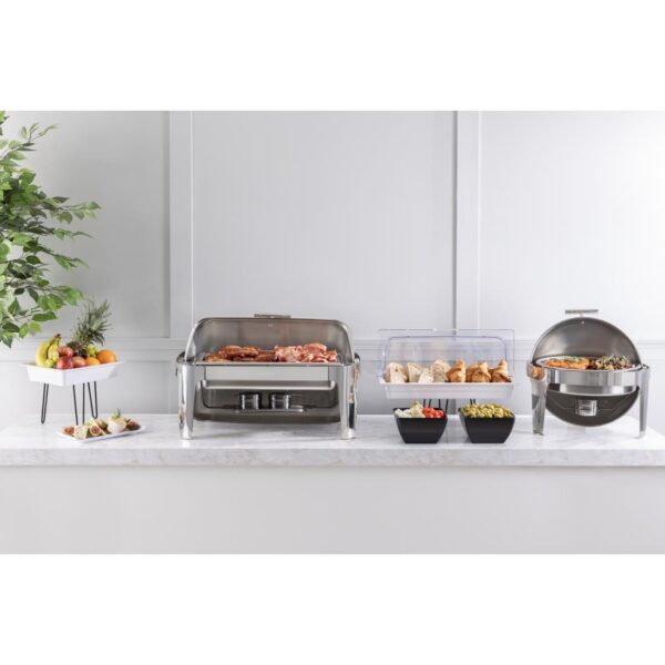 Madrid Deluxe Roll Top Chafer Set - GN 1/1 9Ltr - Image 3