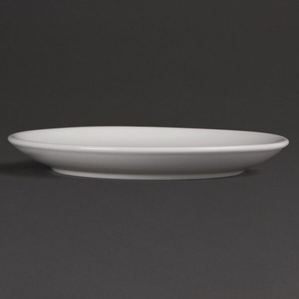 Olympia Whiteware Coupe Plate - 18cm 7" (Box 12) - Image 3
