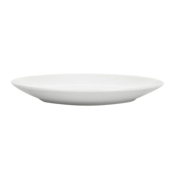 Olympia Whiteware Coupe Plate - 20cm 8" (Box 12) - Image 2