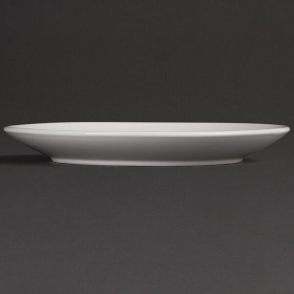 Olympia Whiteware Coupe Plate - 23cm 9" (Box 12) - Image 3