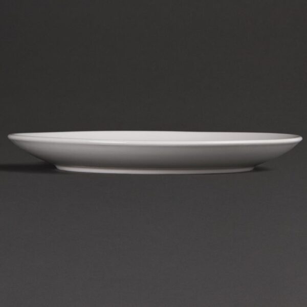 Olympia Whiteware Coupe Plate - 25cm 10" (Box 12) - Image 2