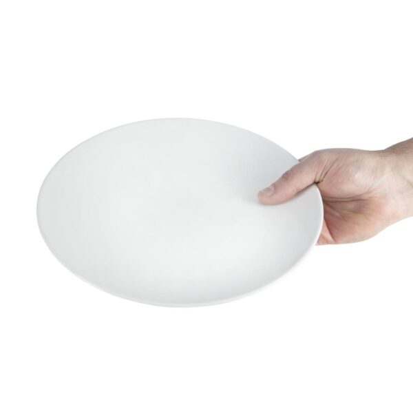 Olympia Whiteware Coupe Plate - 25cm 10" (Box 12) - Image 6
