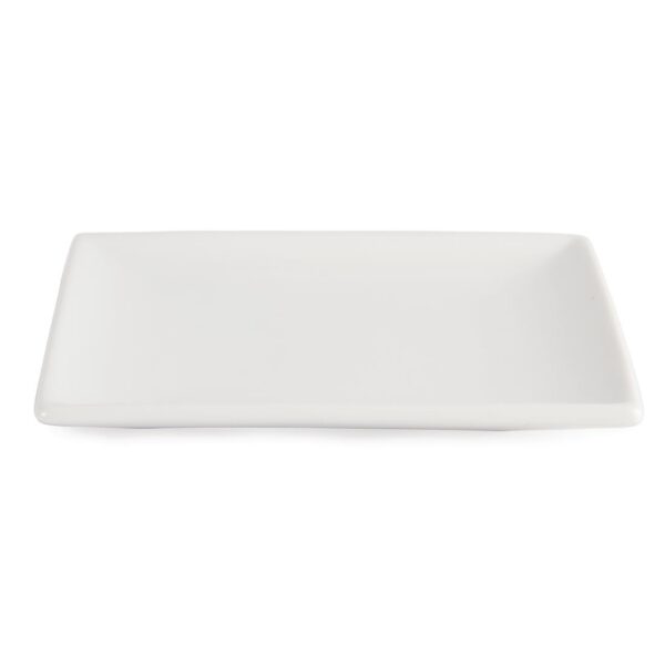Olympia Whiteware Square Plate - 14cm 5 1/2" (Box 12) - Image 2