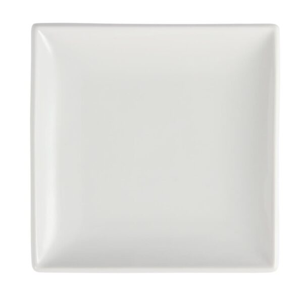 Olympia Whiteware Square Plate - 14cm 5 1/2" (Box 12) - Image 4