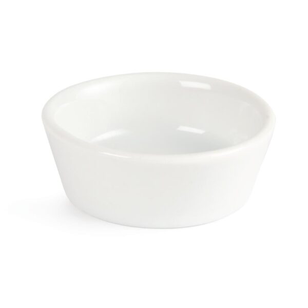 Olympia Whiteware Sloping Edge Bowl - 5cm 2" (Box 12) - Image 2