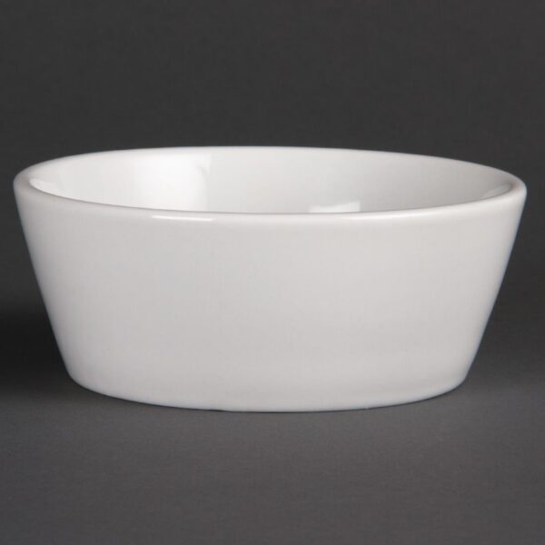 Olympia Whiteware Sloping Edge Bowl - 12cm 4 3/4" (Box 12)