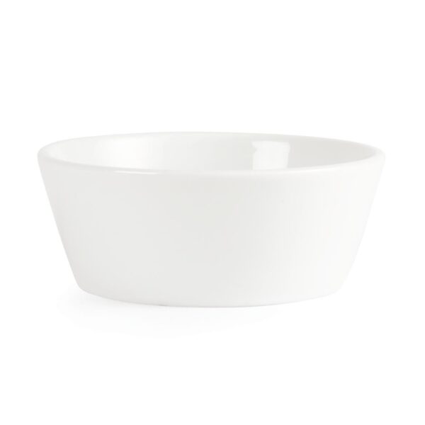 Olympia Whiteware Sloping Edge Bowl - 12cm 4 3/4" (Box 12) - Image 2
