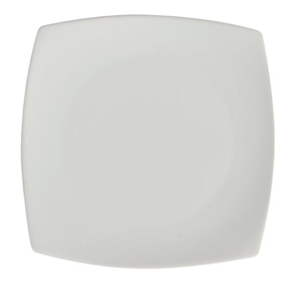 Olympia Whiteware Rounded Square Plate - 18.5cm 7 1/2" (Box 12) - Image 4