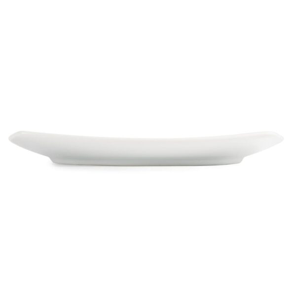 Olympia Whiteware Rounded Square Plate - 24cm 9 1/2" (Box 12) - Image 2