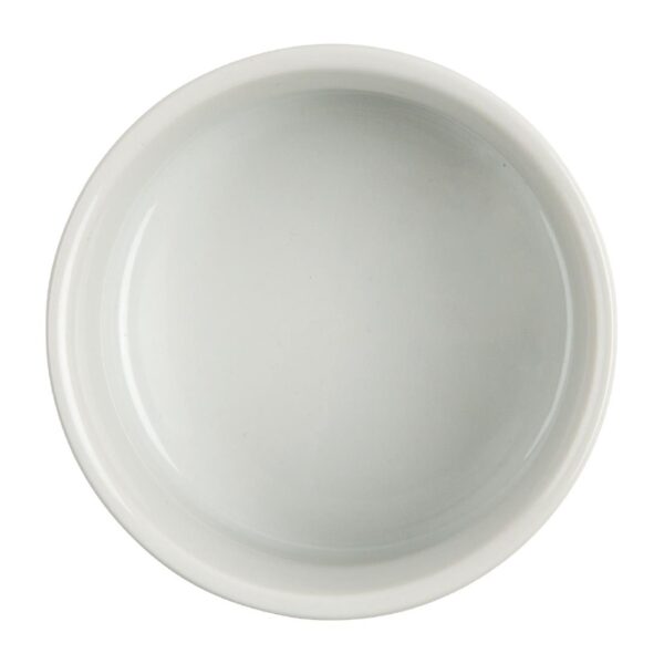 Olympia Whiteware Contemporary Ramekin - 9cm 3 1/2" (Box 12) - Image 3