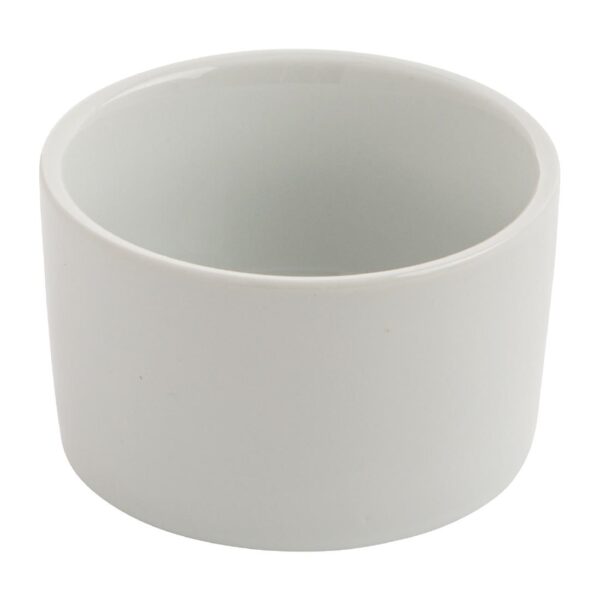 Olympia Whiteware Contemporary Ramekin - 9cm 3 1/2" (Box 12) - Image 4