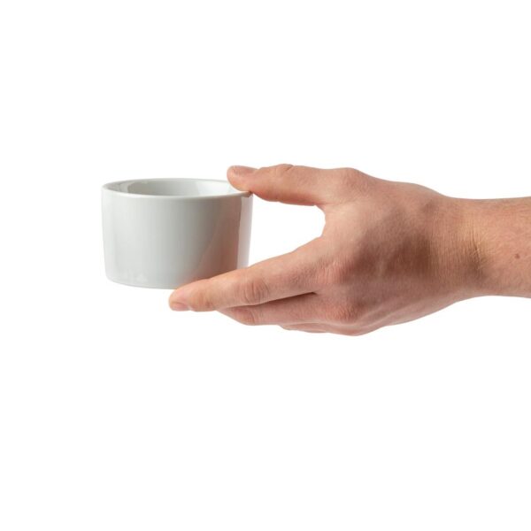 Olympia Whiteware Contemporary Ramekin - 9cm 3 1/2" (Box 12) - Image 6