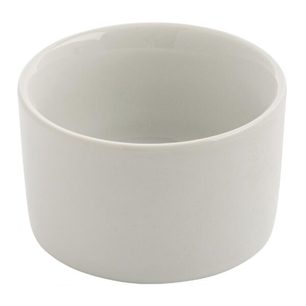 Olympia Whiteware Contemporary Ramekin - 140ml 5oz 80mm 3" (Box 12) - Image 3