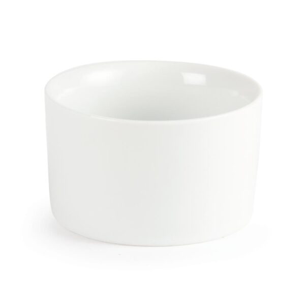 Olympia Whiteware Contemporary Ramekin - 140ml 5oz 80mm 3" (Box 12) - Image 2