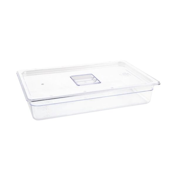 Vogue Clear Polycarbonate - GN 1/1 100mm - Image 3