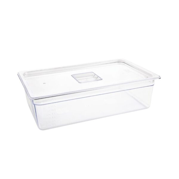 Vogue Clear Polycarbonate - GN 1/1 150mm - Image 3