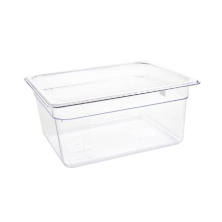 Vogue Clear Polycarbonate - GN 1/2 150mm