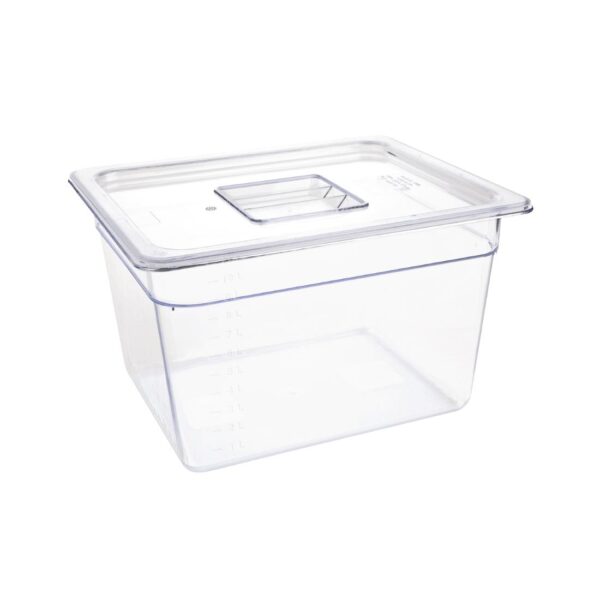 Vogue Clear Polycarbonate - GN 1/2 200mm - Image 3