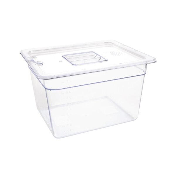 Vogue Clear Polycarbonate - GN 1/2 200mm - Image 4