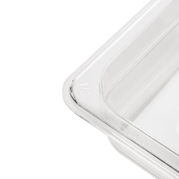 Vogue Clear Polycarbonate - GN 1/3 200mm - Image 5