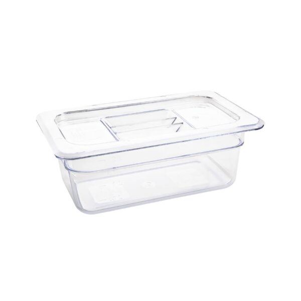 Vogue Clear Polycarbonate - GN 1/4 100mm - Image 3